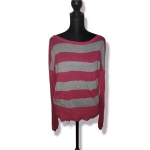 *GUC*Gap fine knit stripe sweater size:large